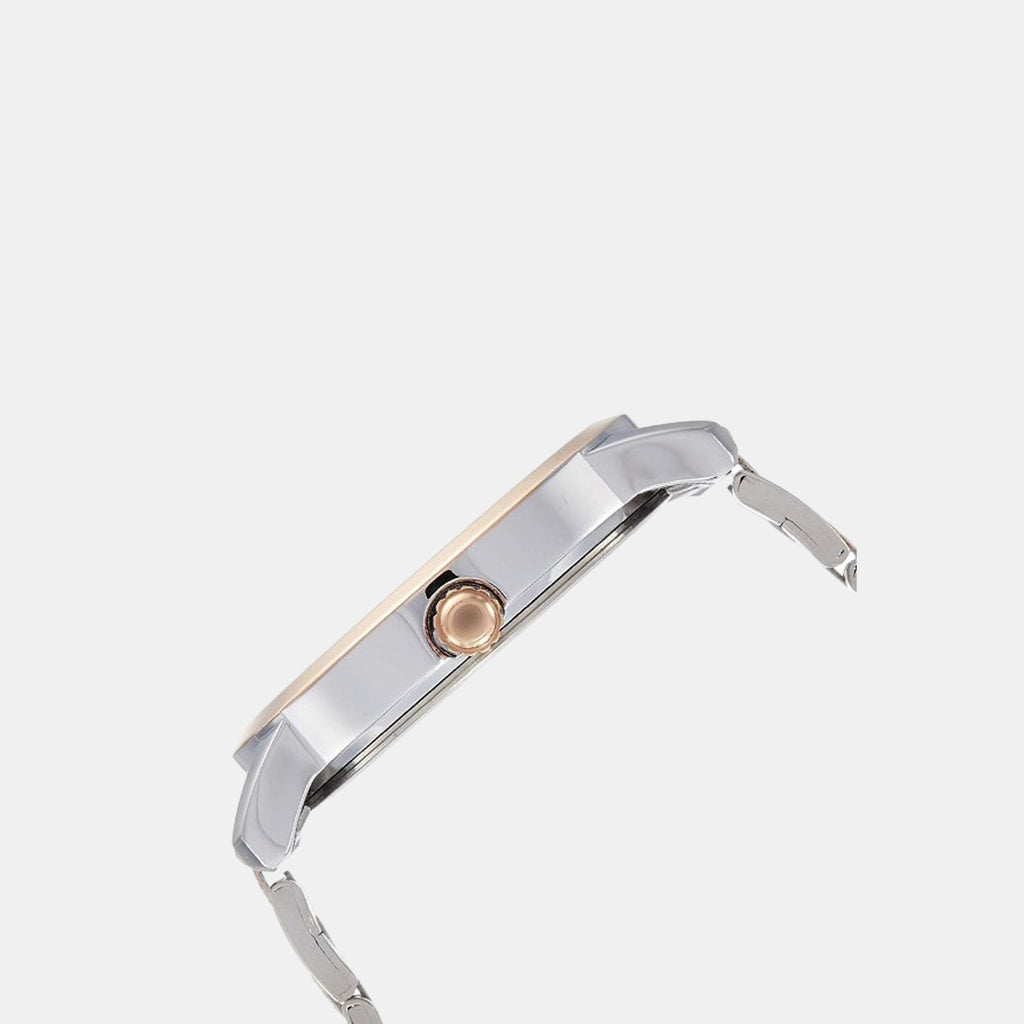 Timex Men Round Silver watch