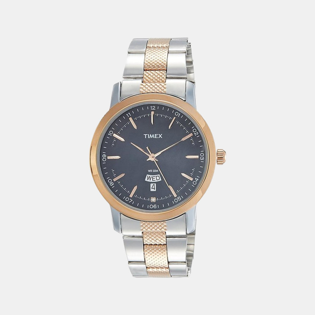 Timex Round Blue Analog watch