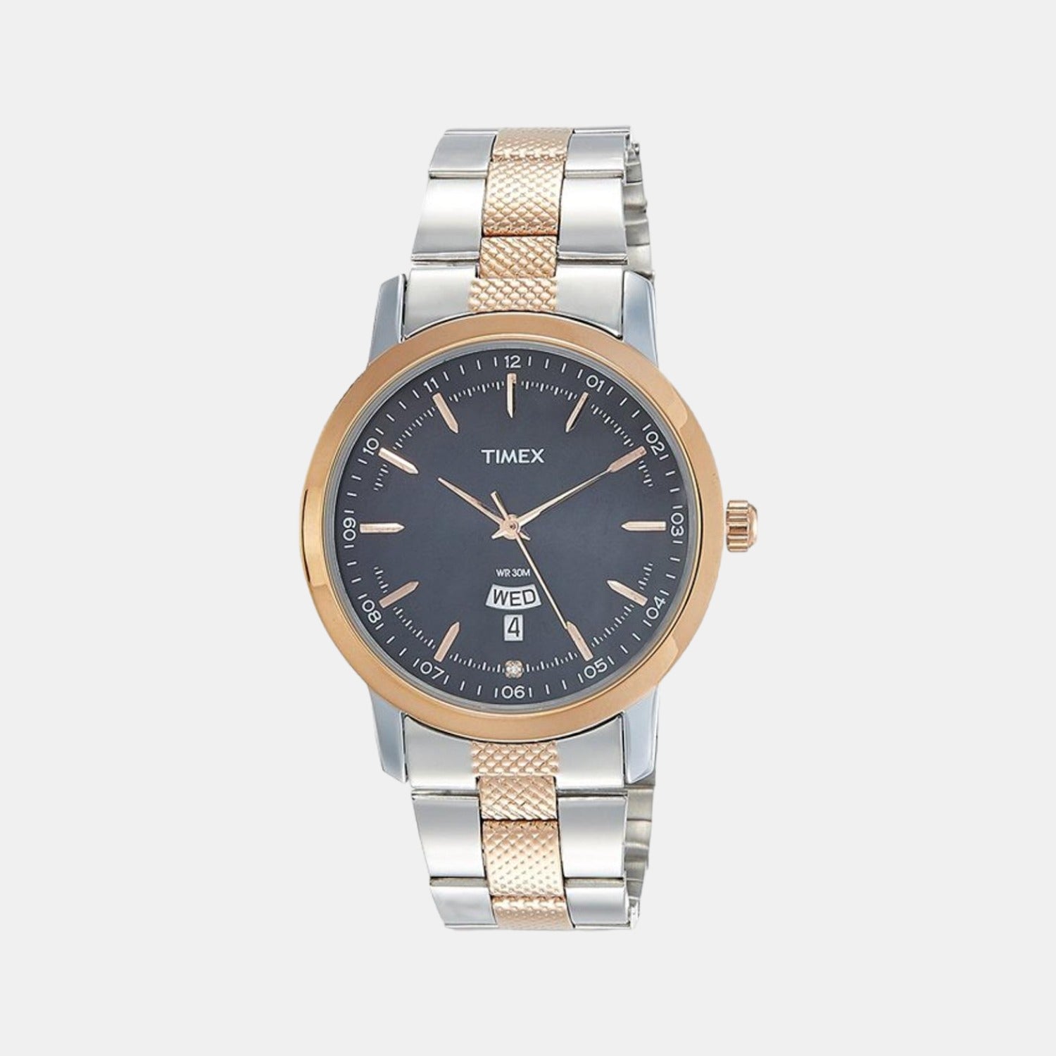 Timex Round Blue Analog watch