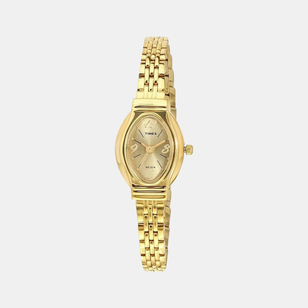 Timex Oval Gold Analog watch