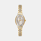 Timex Oval Silver Analog watch