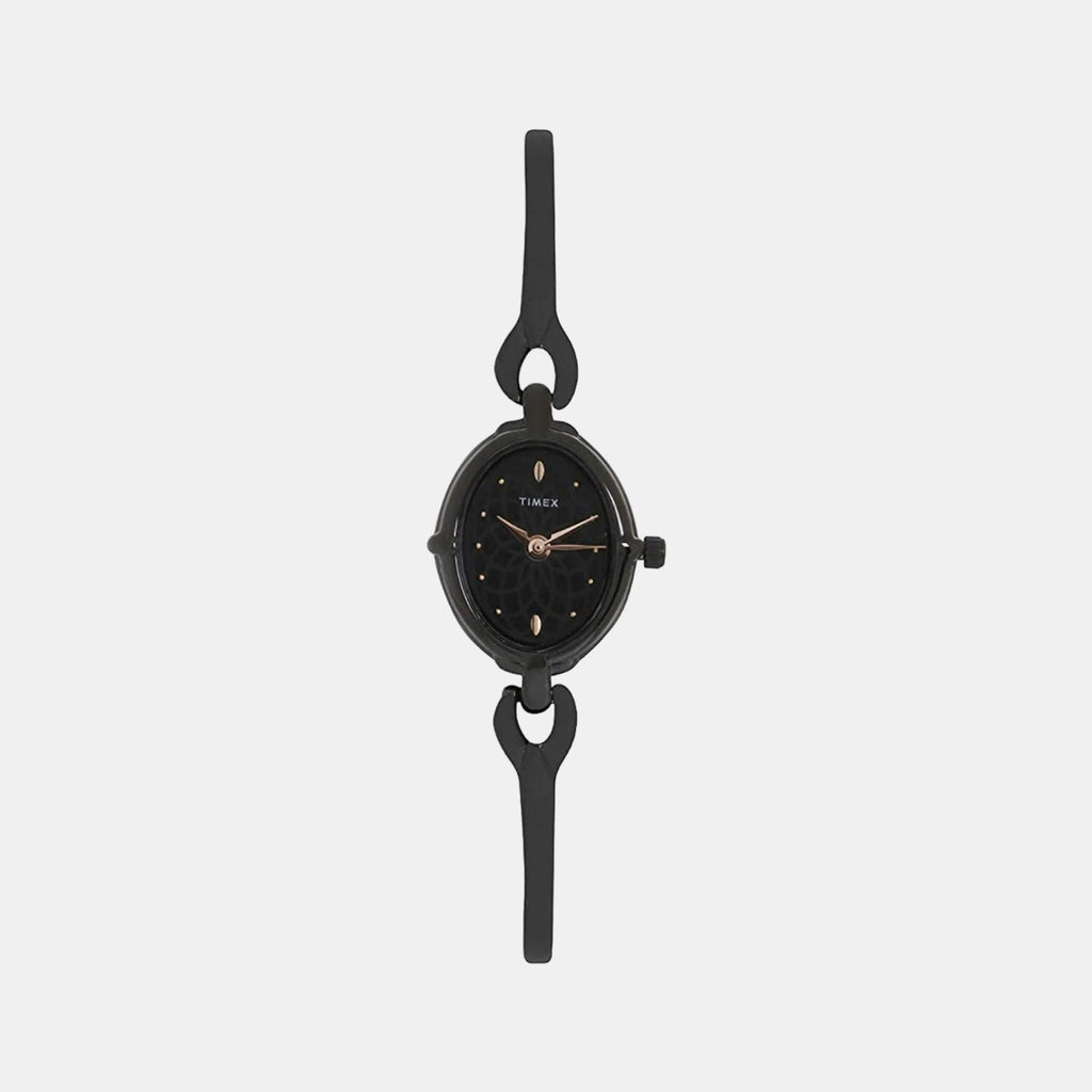 Timex Oval Black Analog watch