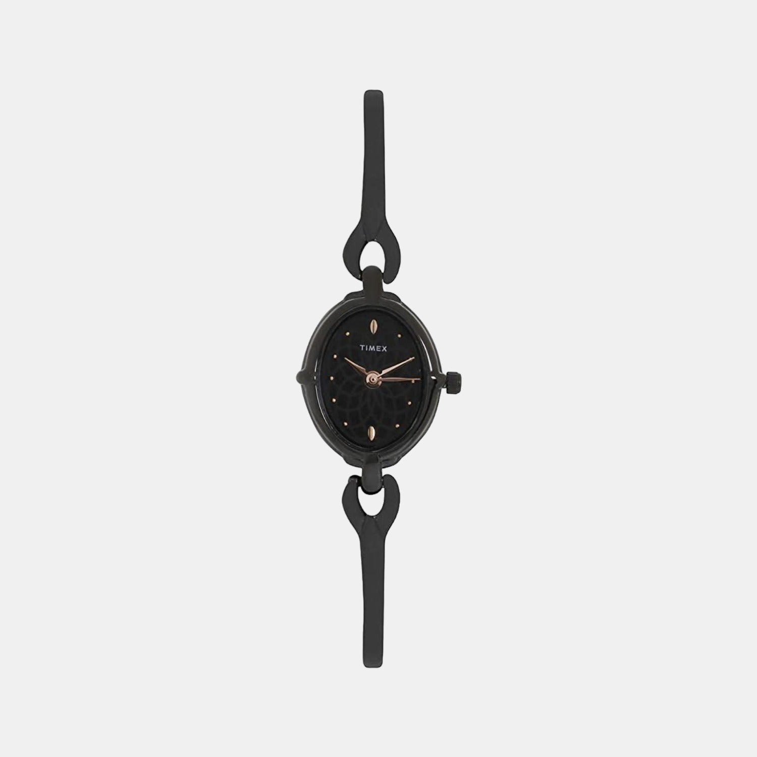 Timex Oval Black Analog watch