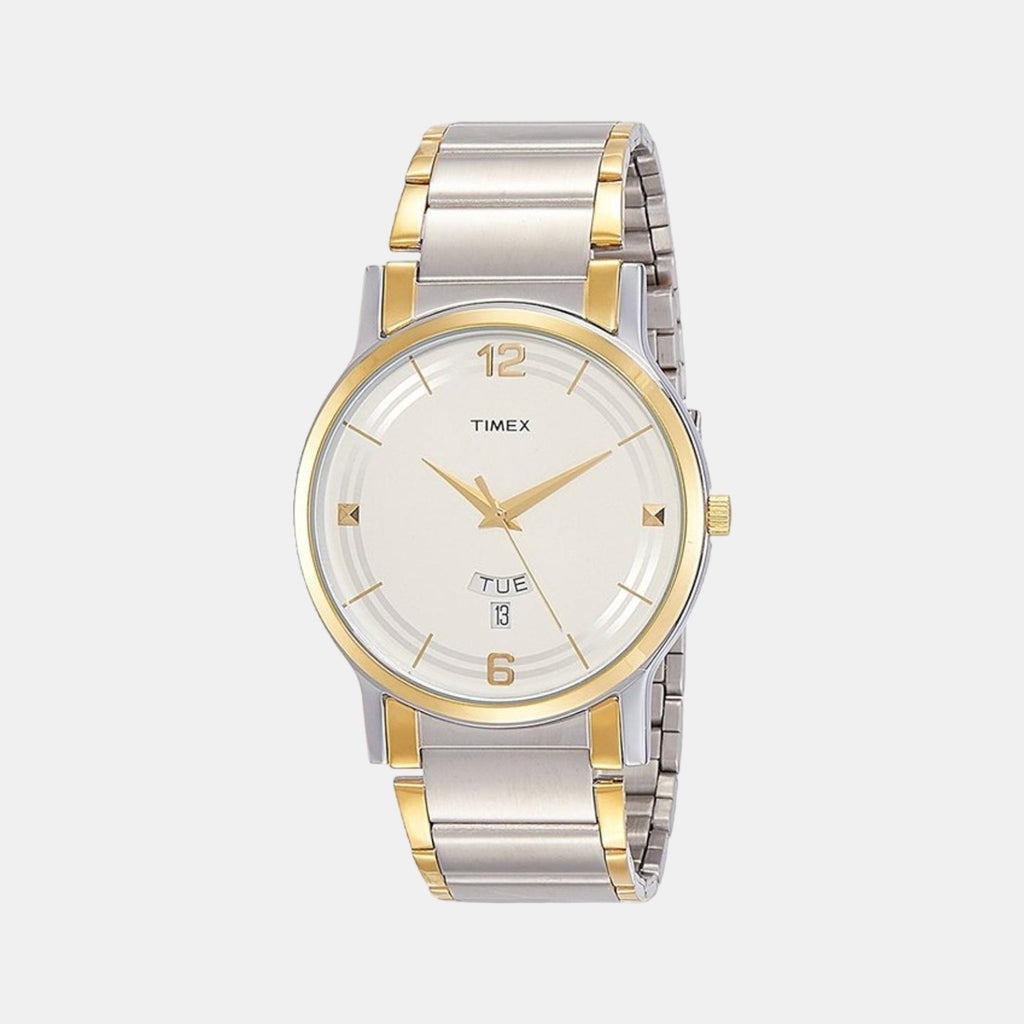 Timex Round White Analog watch