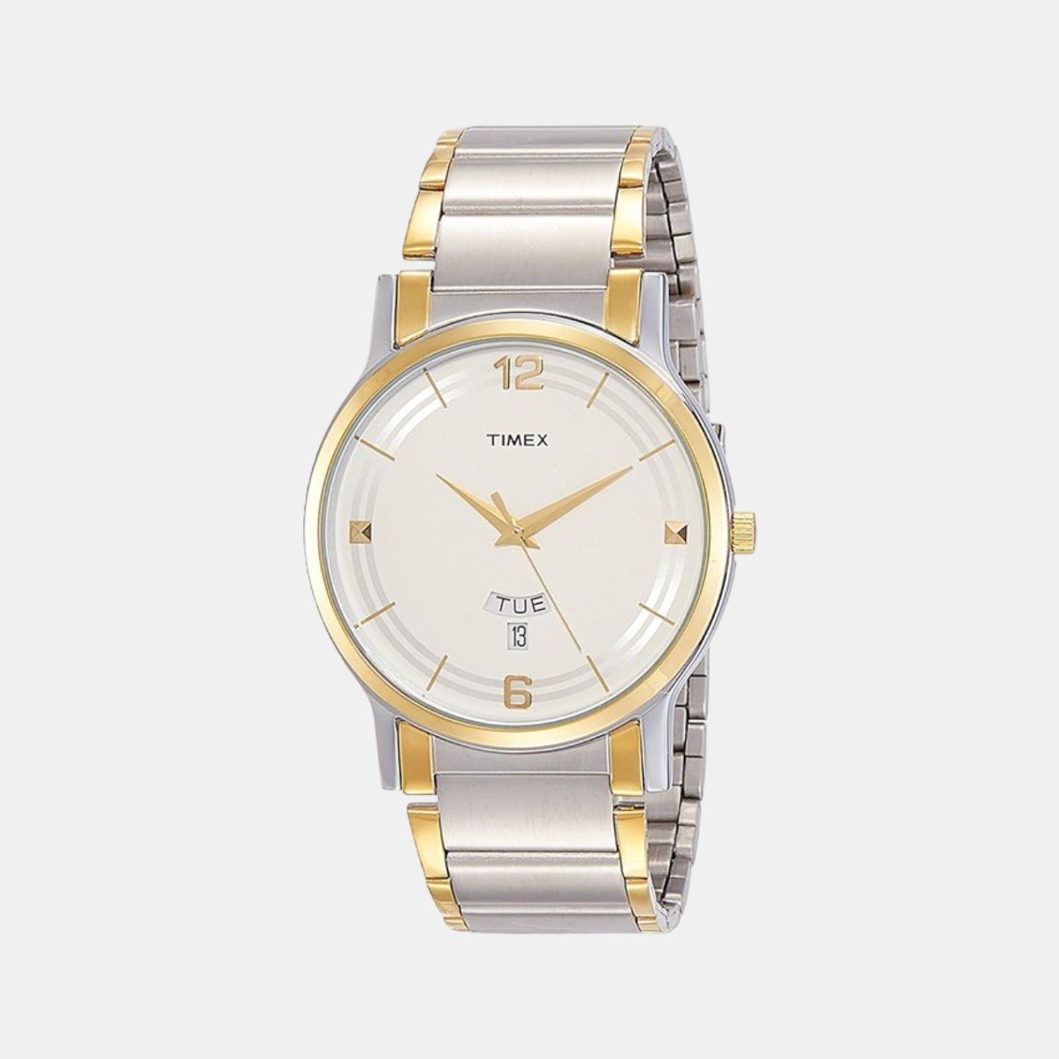 Timex Round White Analog watch