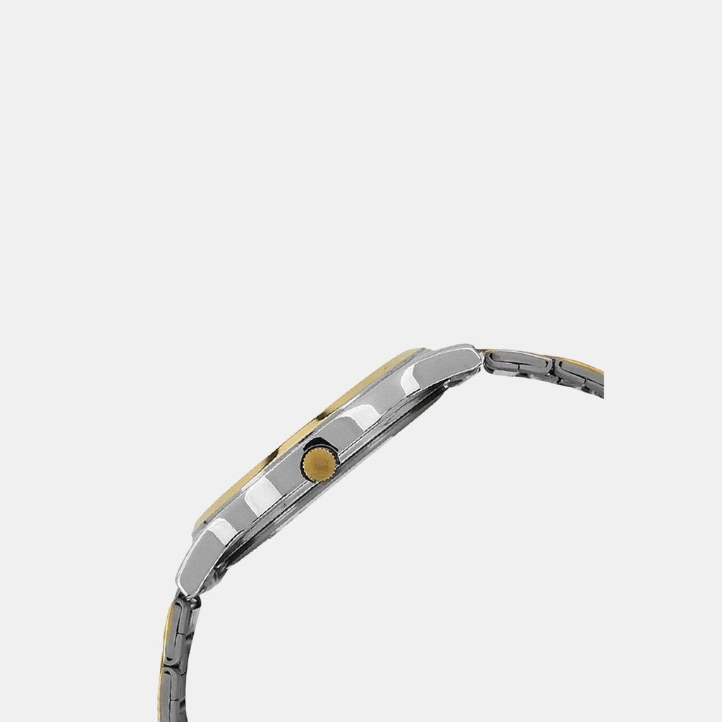 Timex Men Round Beige watch