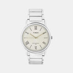 Timex Round Silver Analog watch