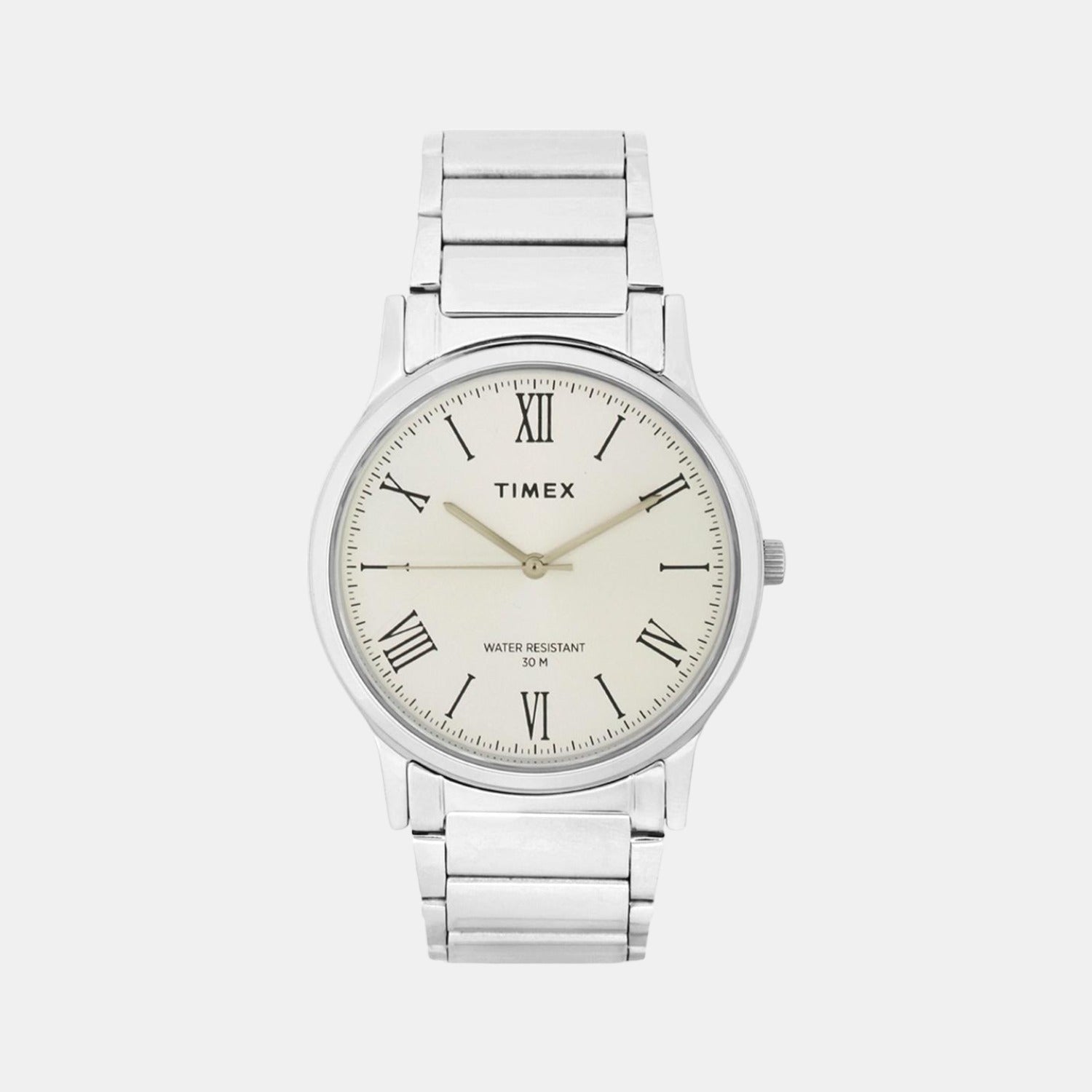 Timex Round Silver Analog watch