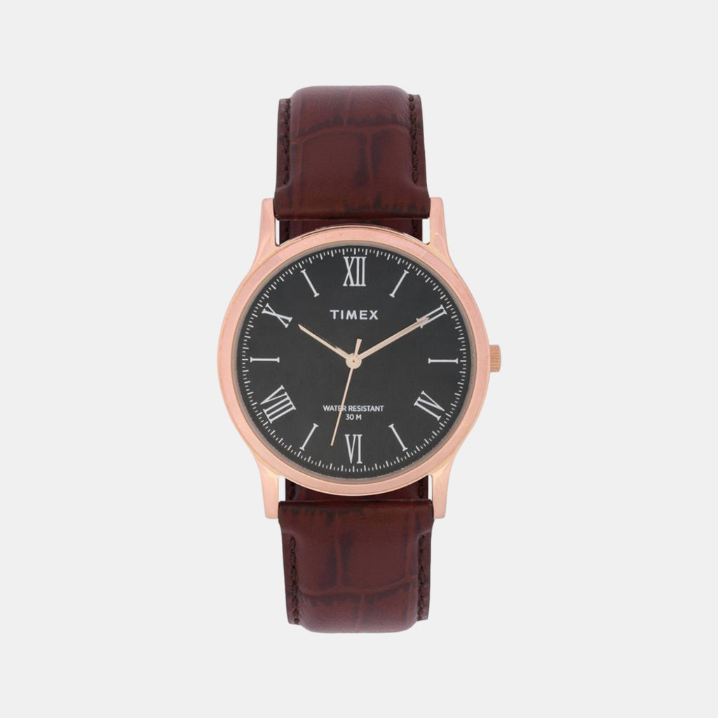 Timex Round Black Analog watch