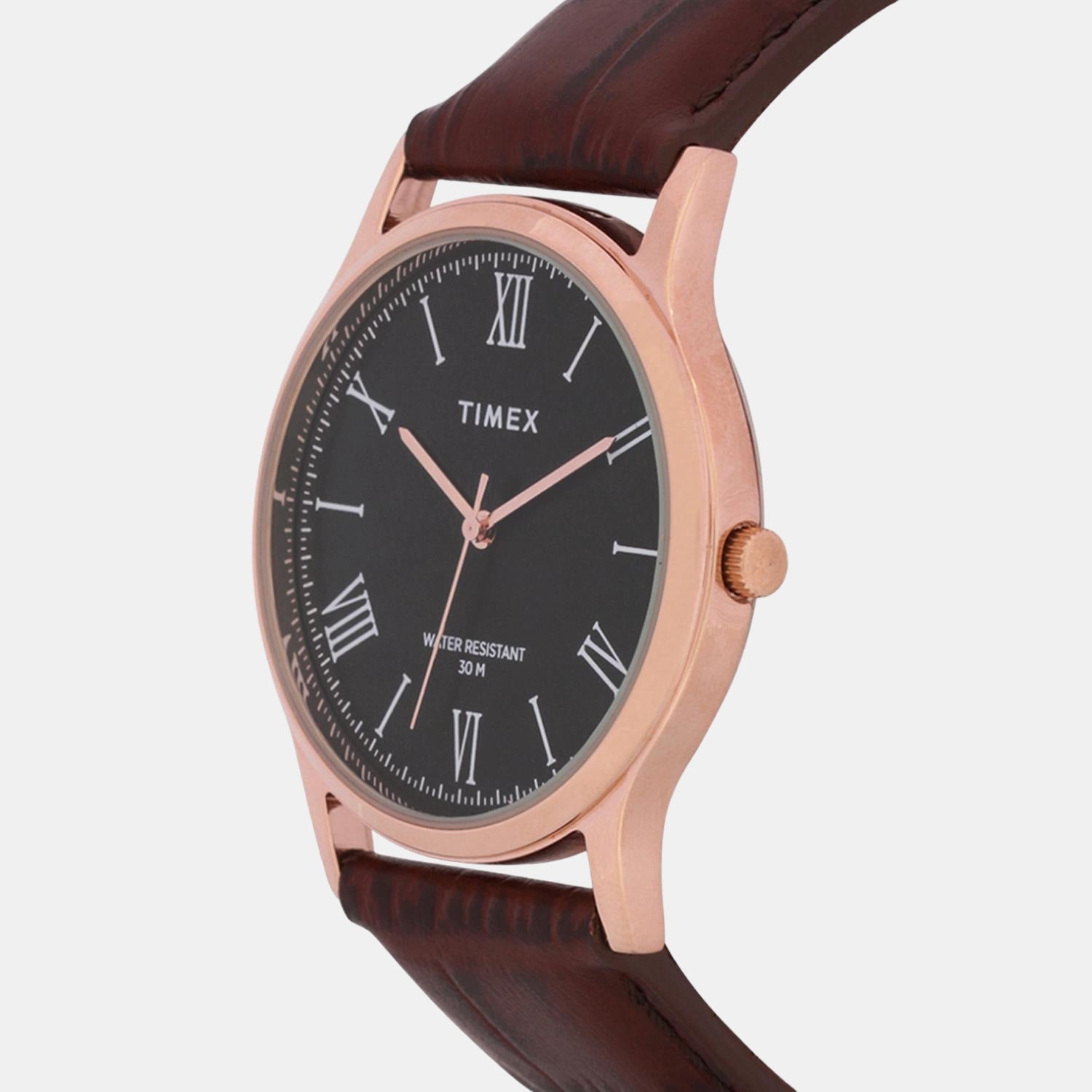 Timex Men Round Black watch