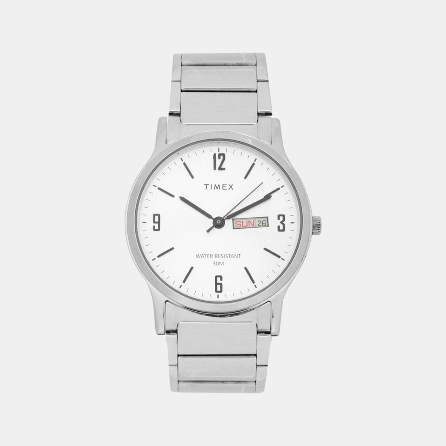 Timex Round Silver Analog watch