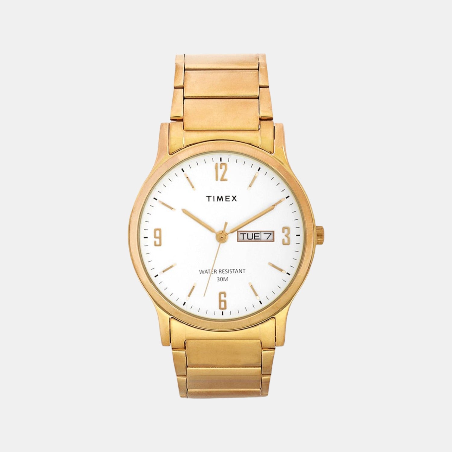 Timex Round White Analog watch