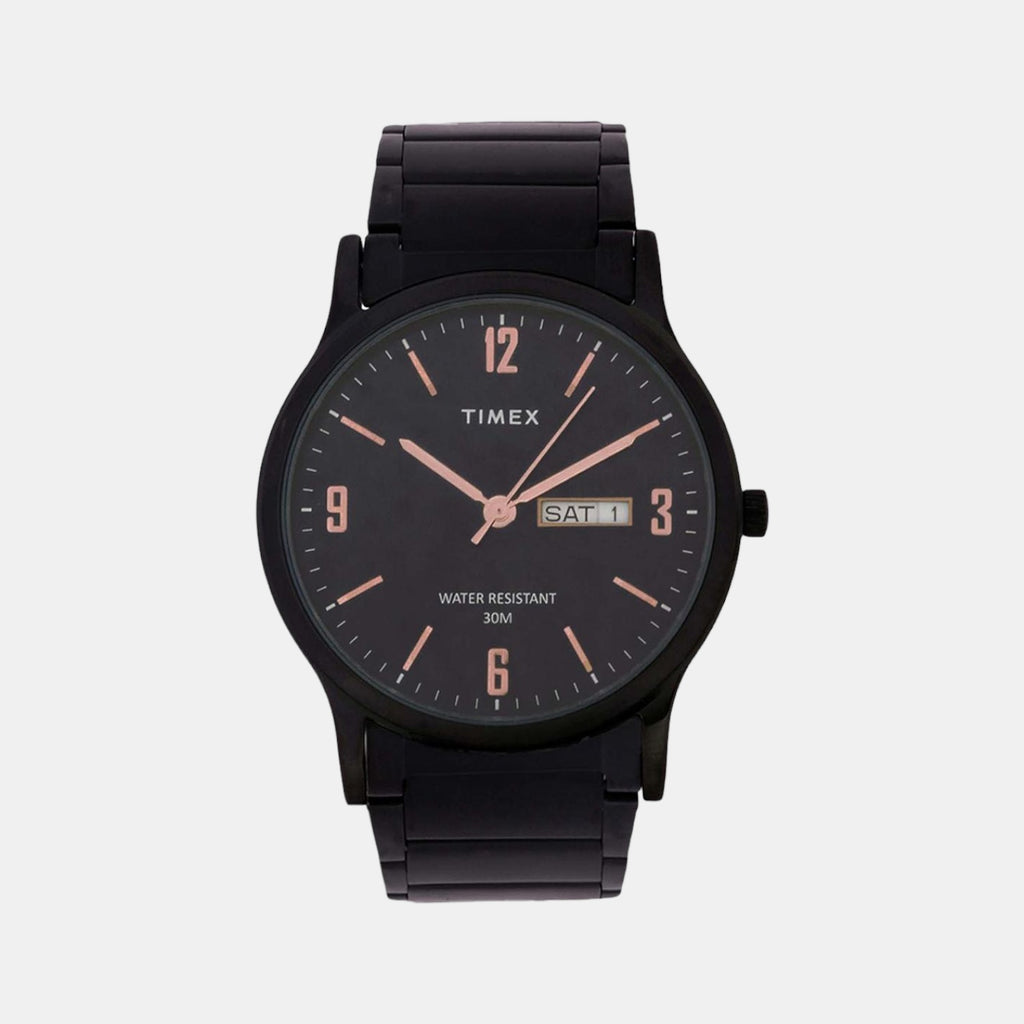 Timex Round Black Analog watch