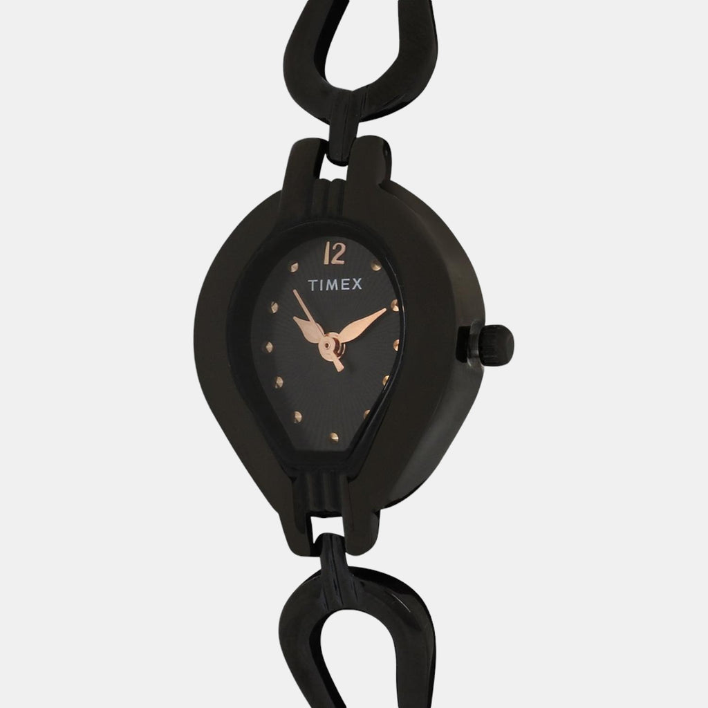 Timex Women Oval Black watch