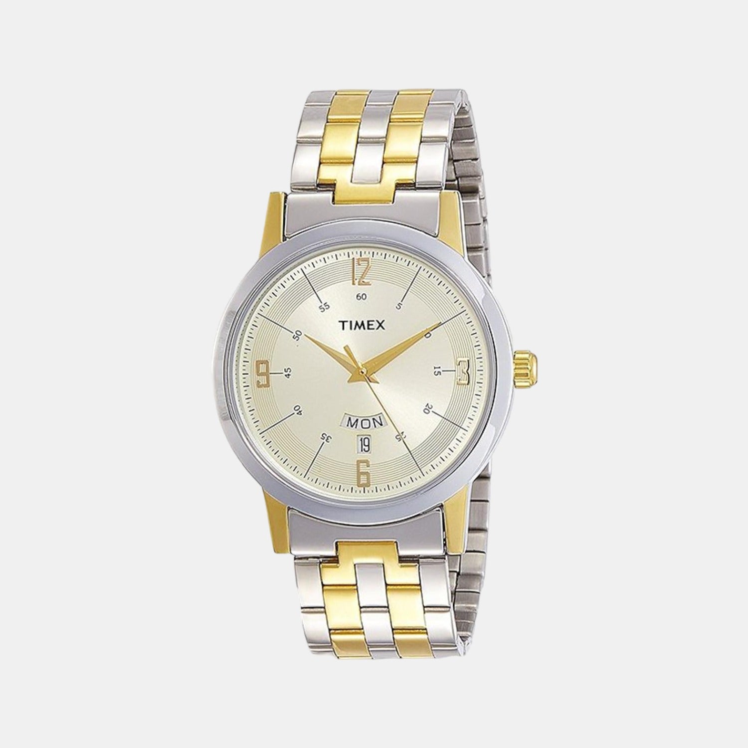 Timex Round Gold Analog watch