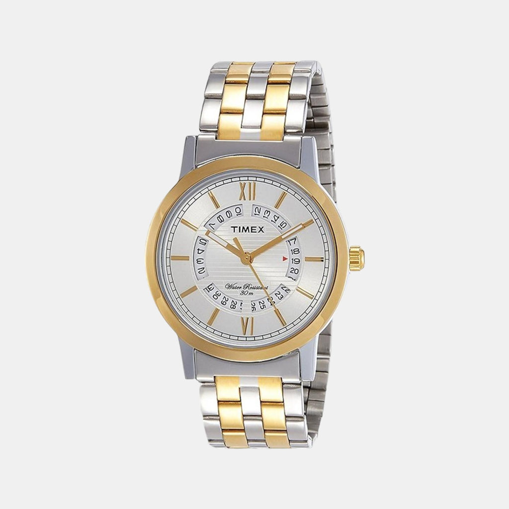 Timex Round Silver Analog watch