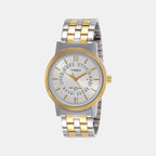 Timex Round Silver Analog watch