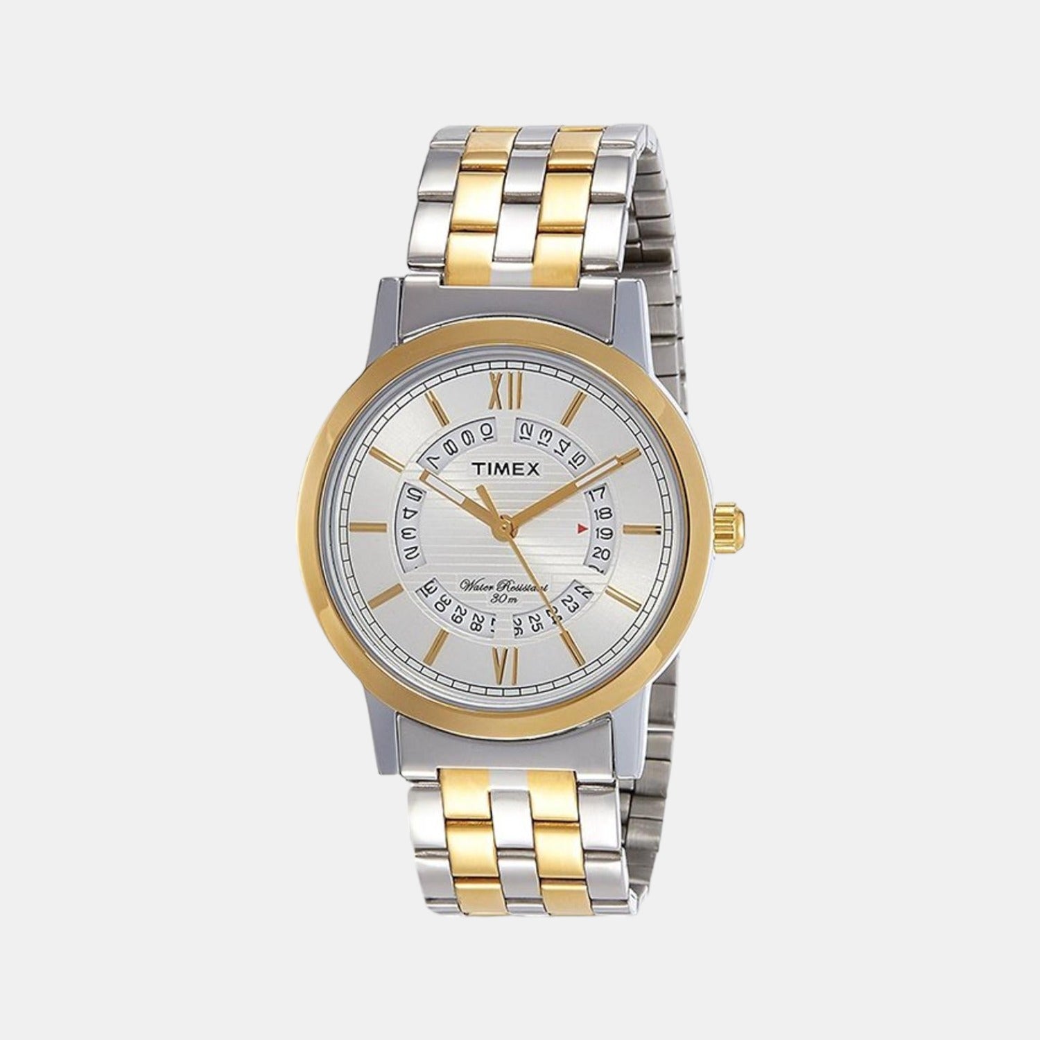 Timex Round Silver Analog watch