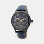 Timex Round Blue Chronograph watch