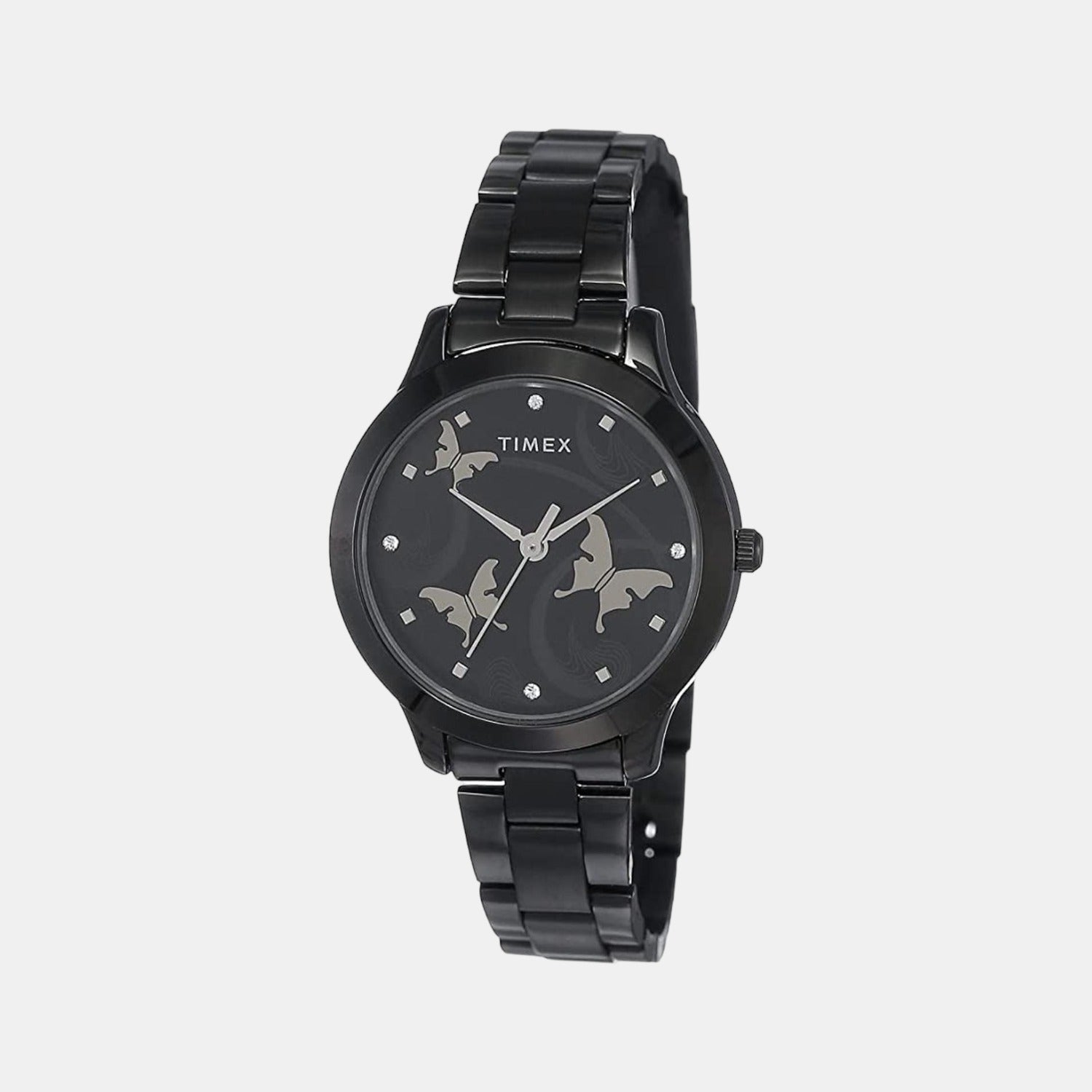 Timex Round Black Analog watch