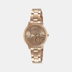 Timex Round Rose Gold Analog watch