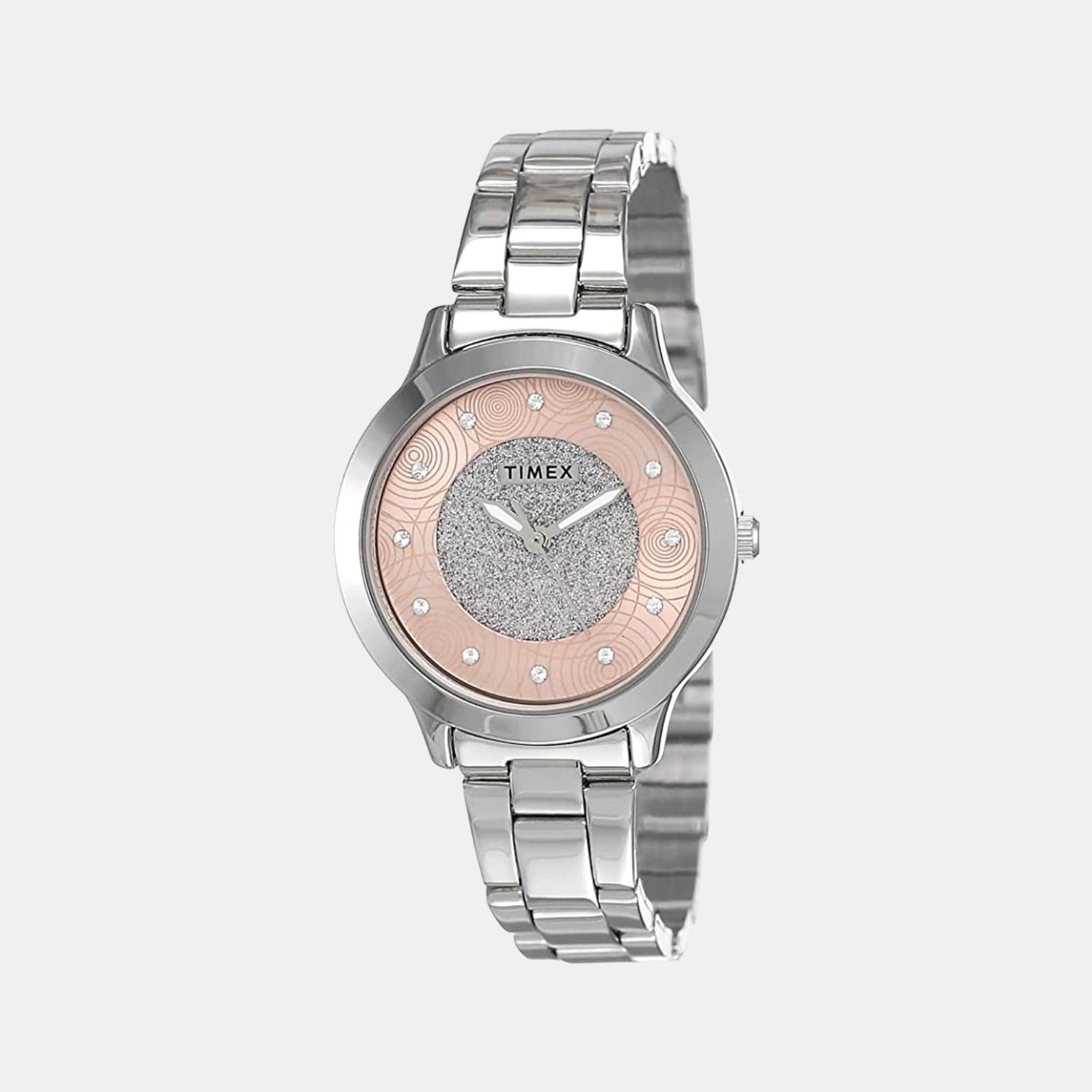 Timex Round Pink Analog watch