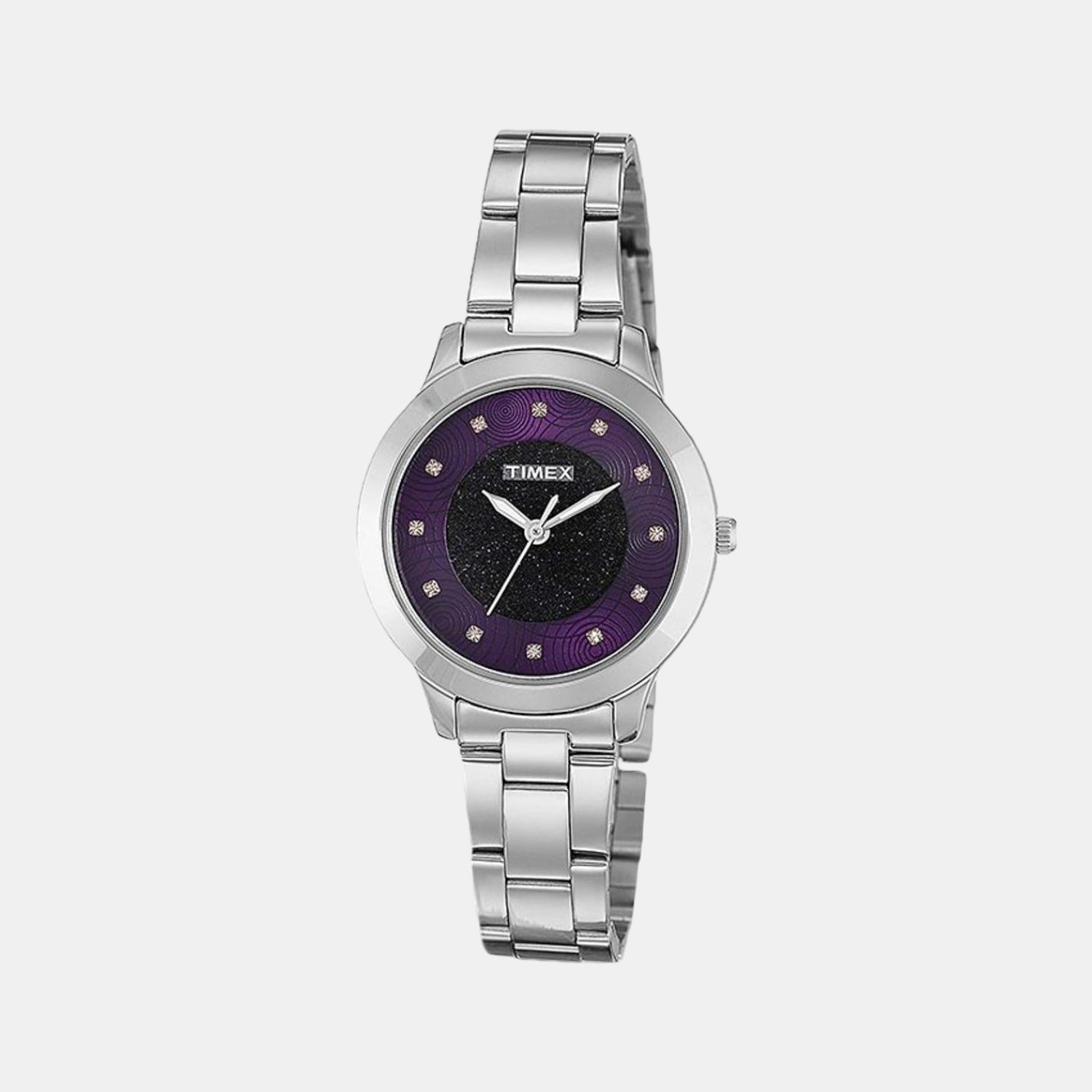 Timex Round Purple Analog watch