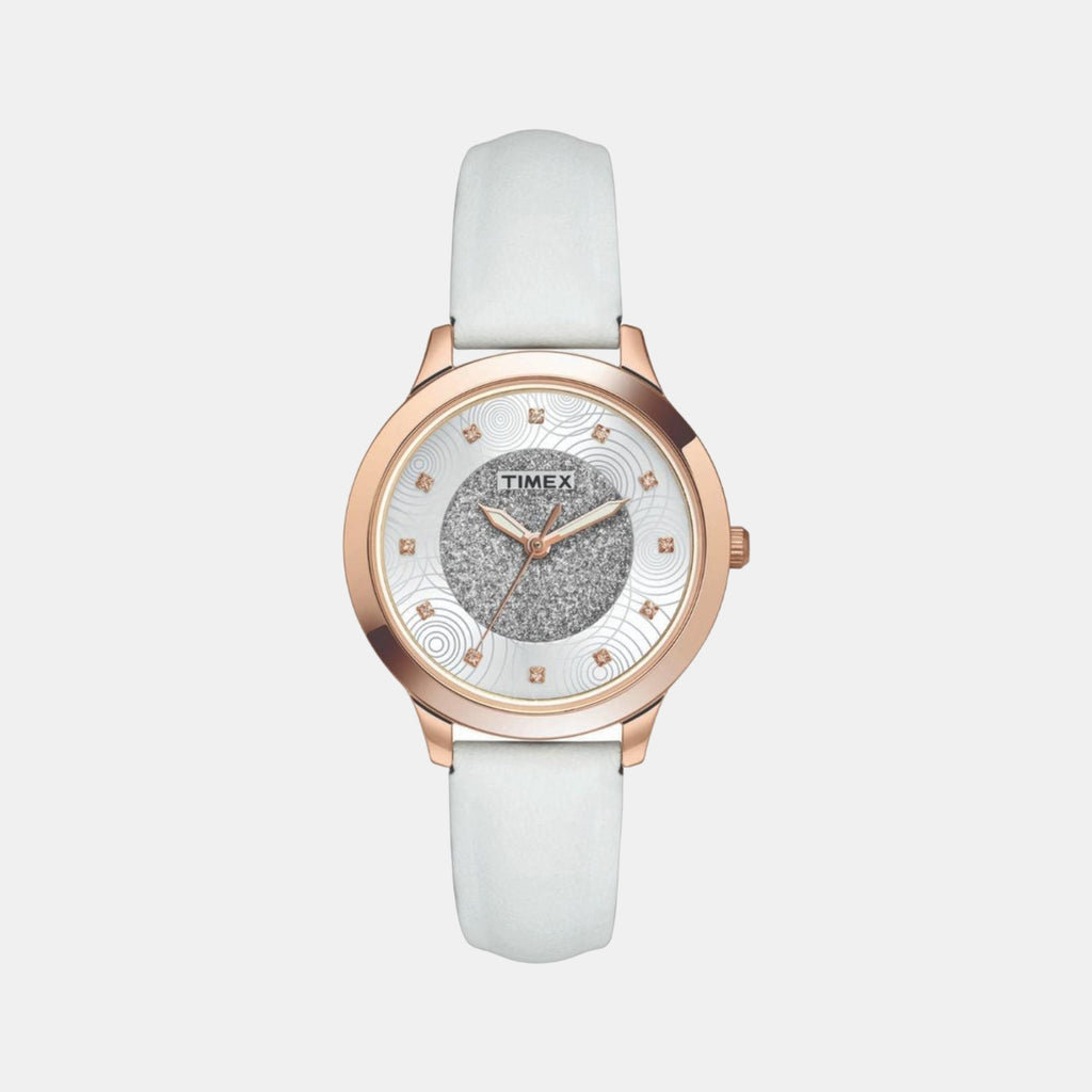 Timex Round Silver Analog watch