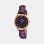Timex Round Purple Analog watch
