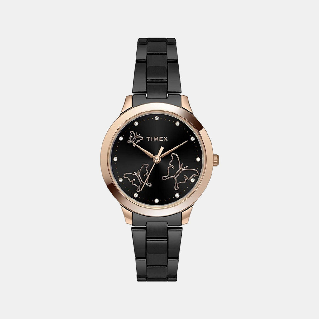 Timex Round Black Analog watch