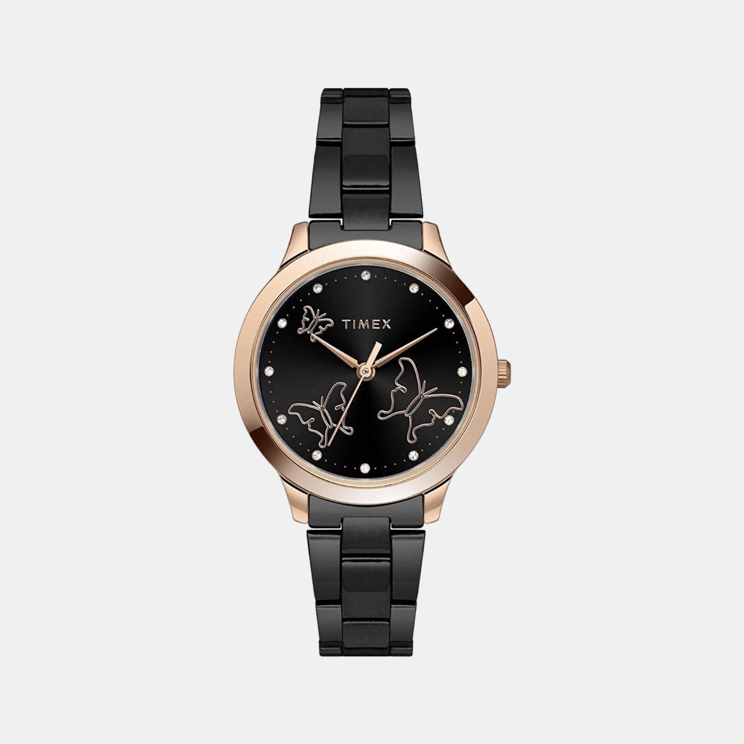 Timex Round Black Analog watch