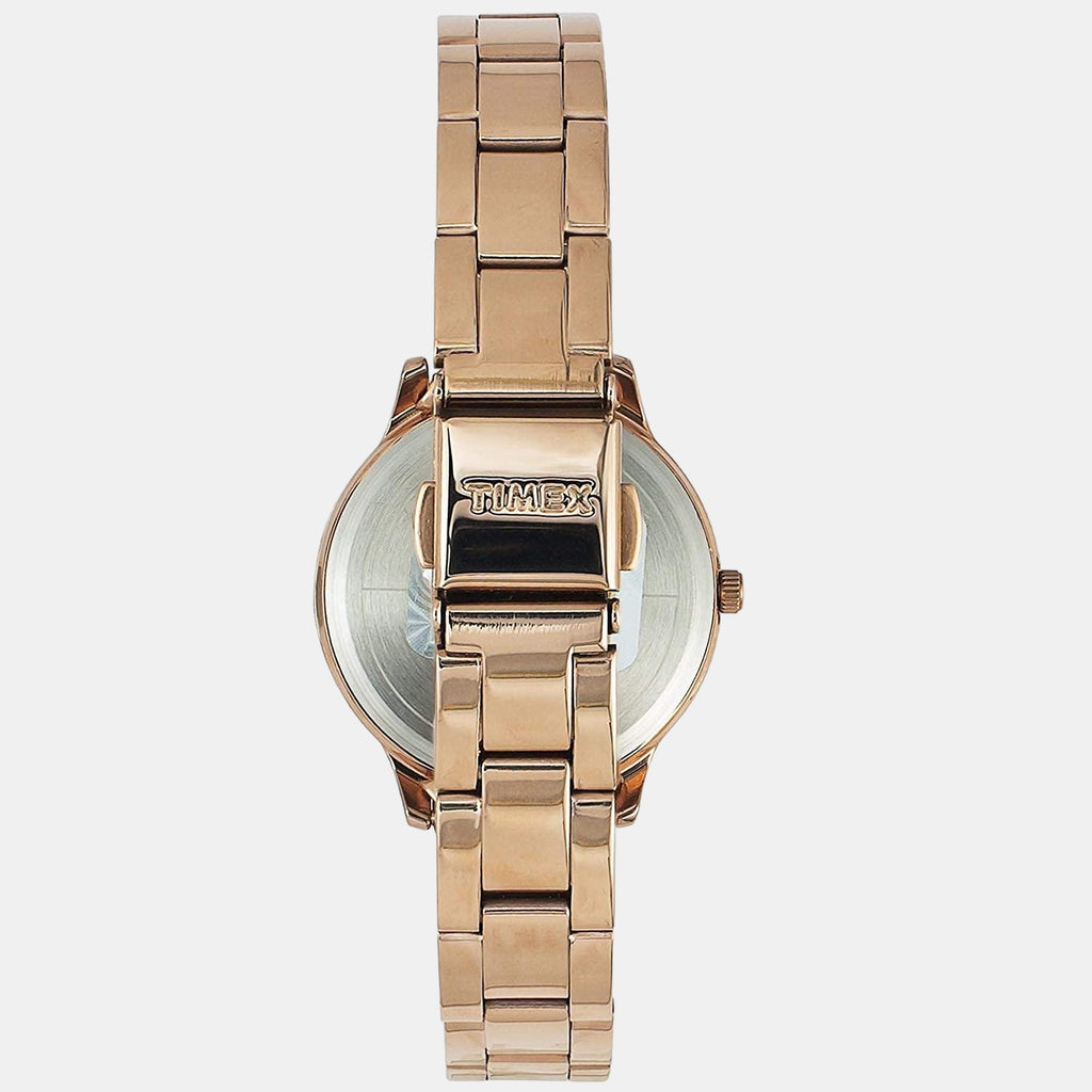 Timex Women Round Blue watch