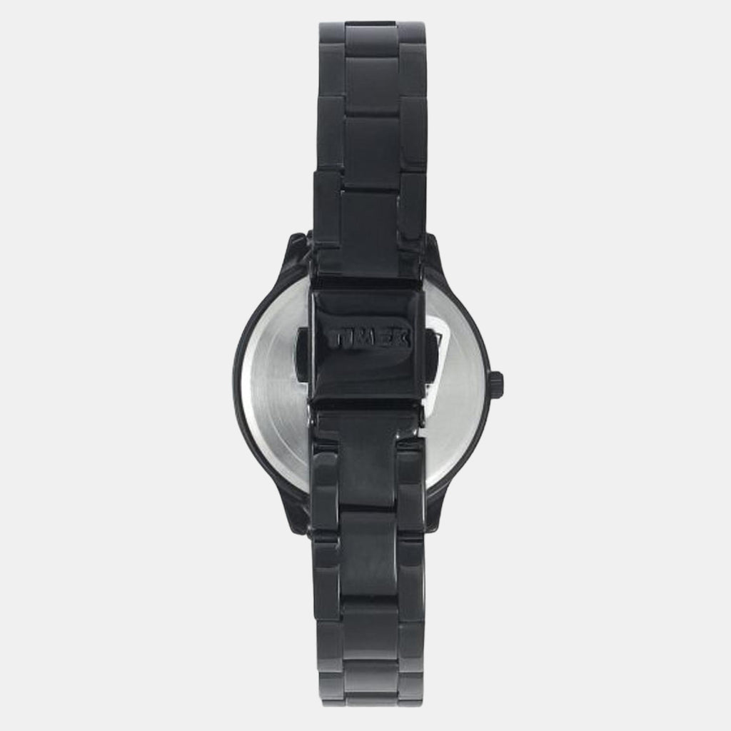 Timex Women Round Black watch