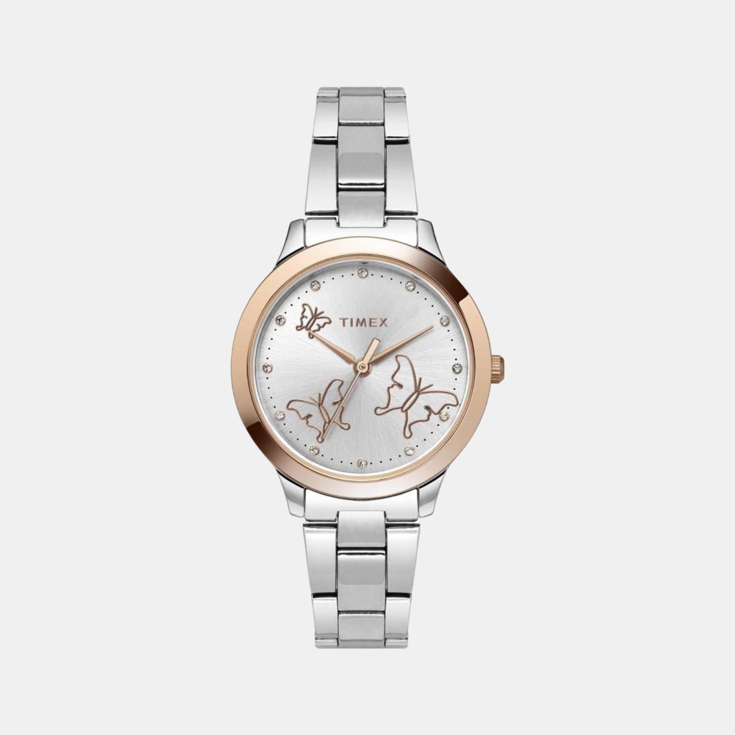Timex Round Silver Analog watch
