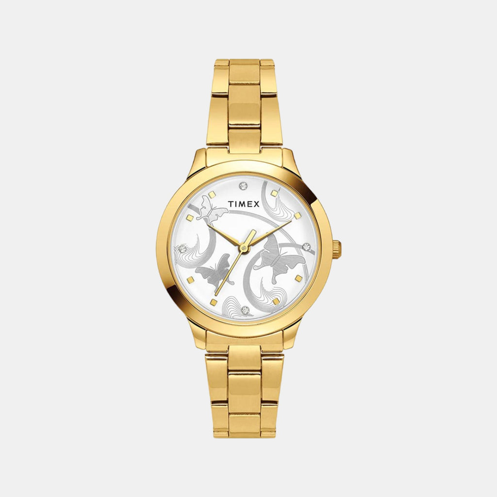 Timex Round Silver Analog watch