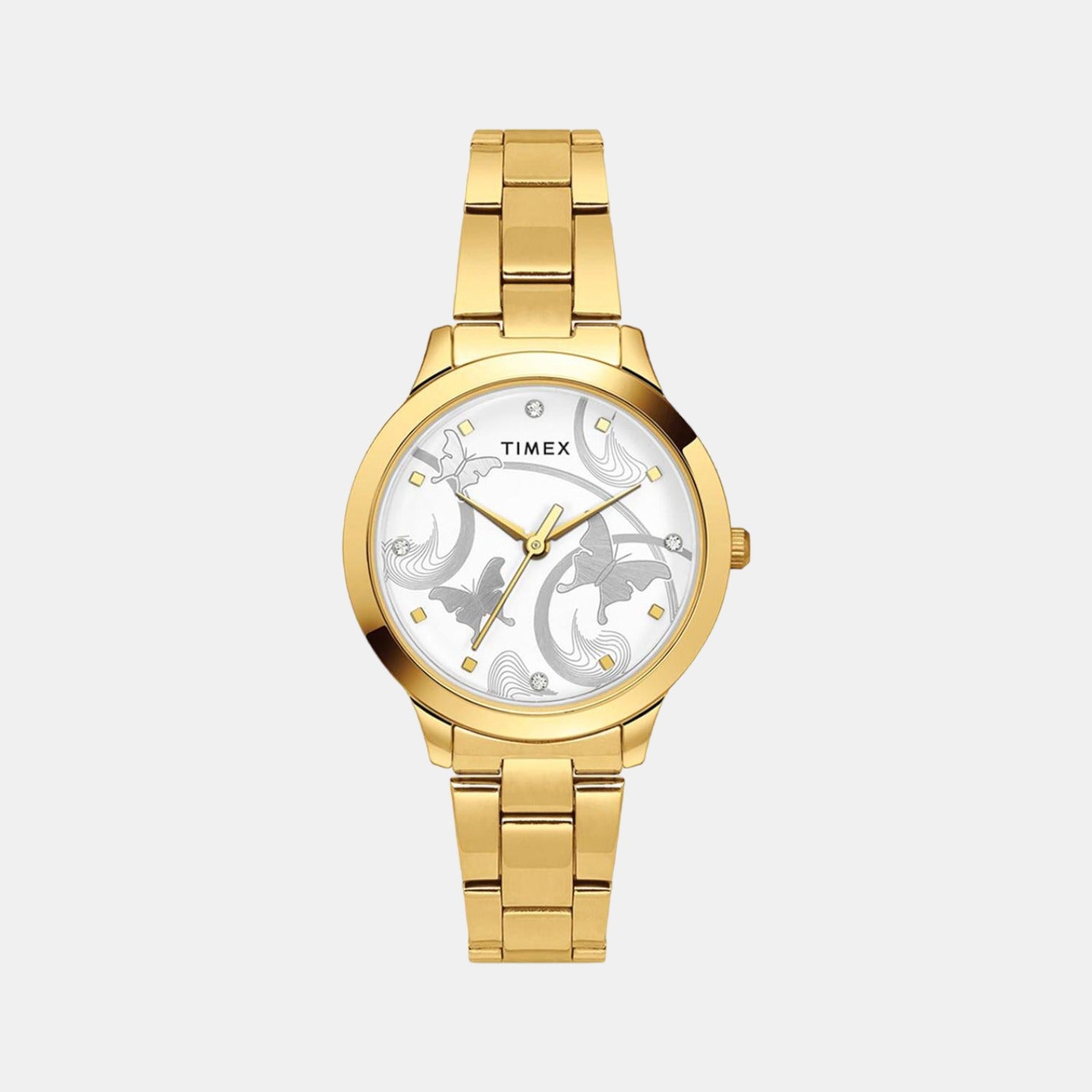 Timex Round Silver Analog watch