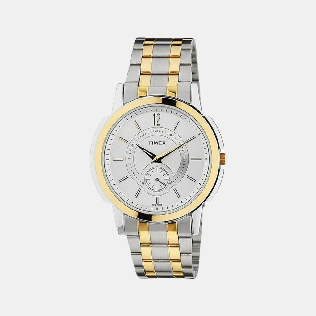 Timex Round Silver Analog watch