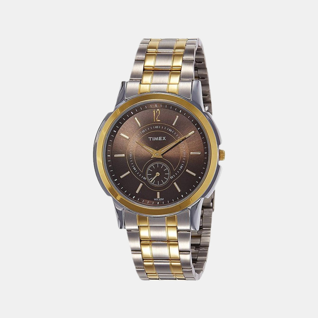 Timex Round Brown Analog watch