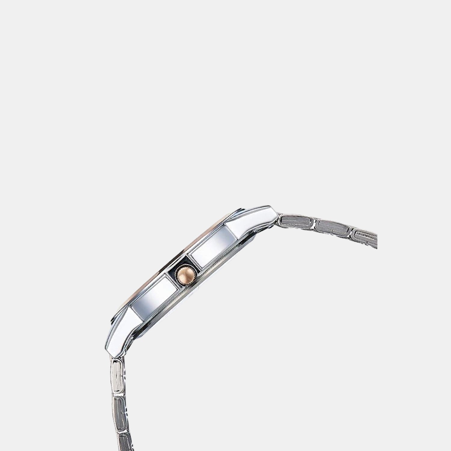 Timex Men Round Silver watch