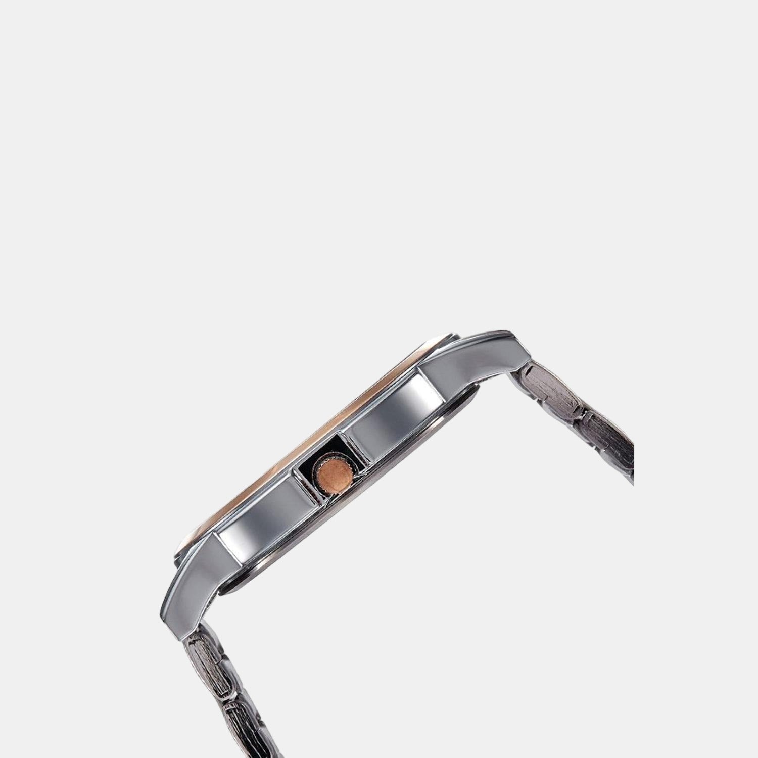 Timex Men Round Brown watch