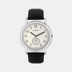 Timex Round Silver Analog watch