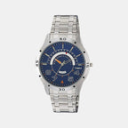 Timex Round Blue Analog watch