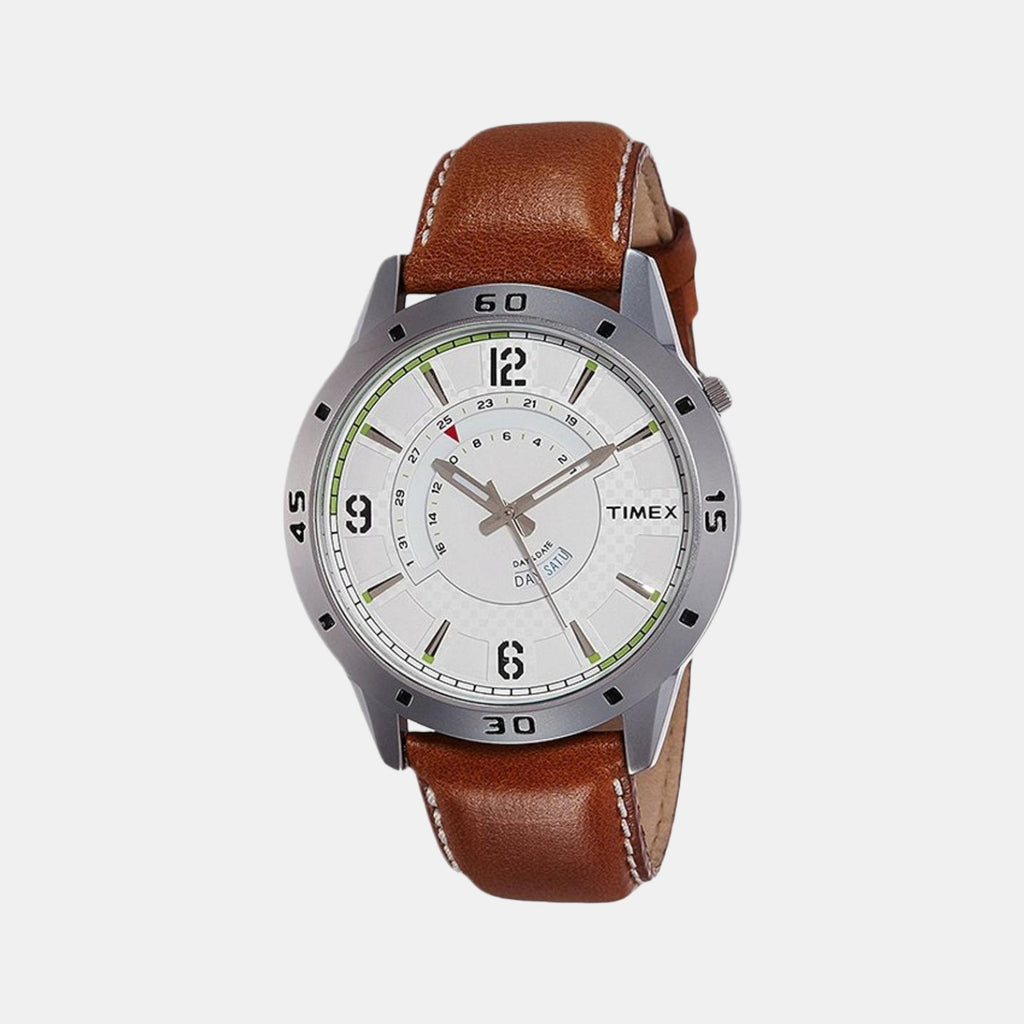 Timex Round Silver Analog watch