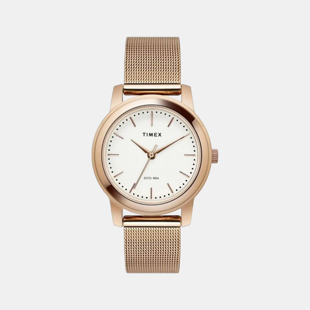 Timex Round Silver Analog watch