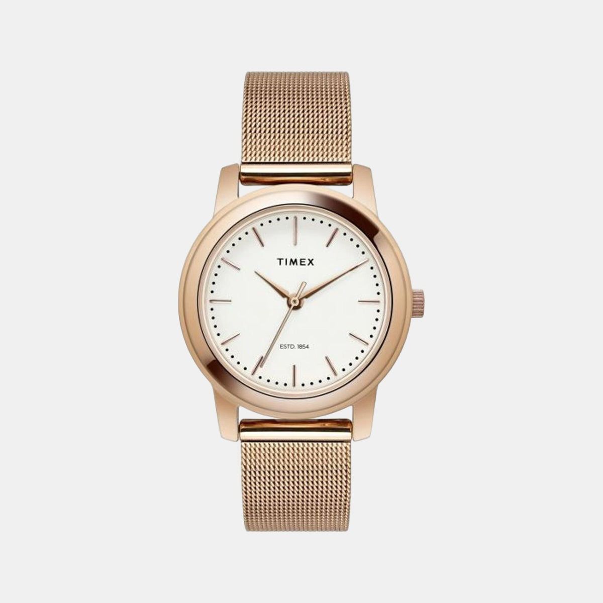 Timex Round Silver Analog watch