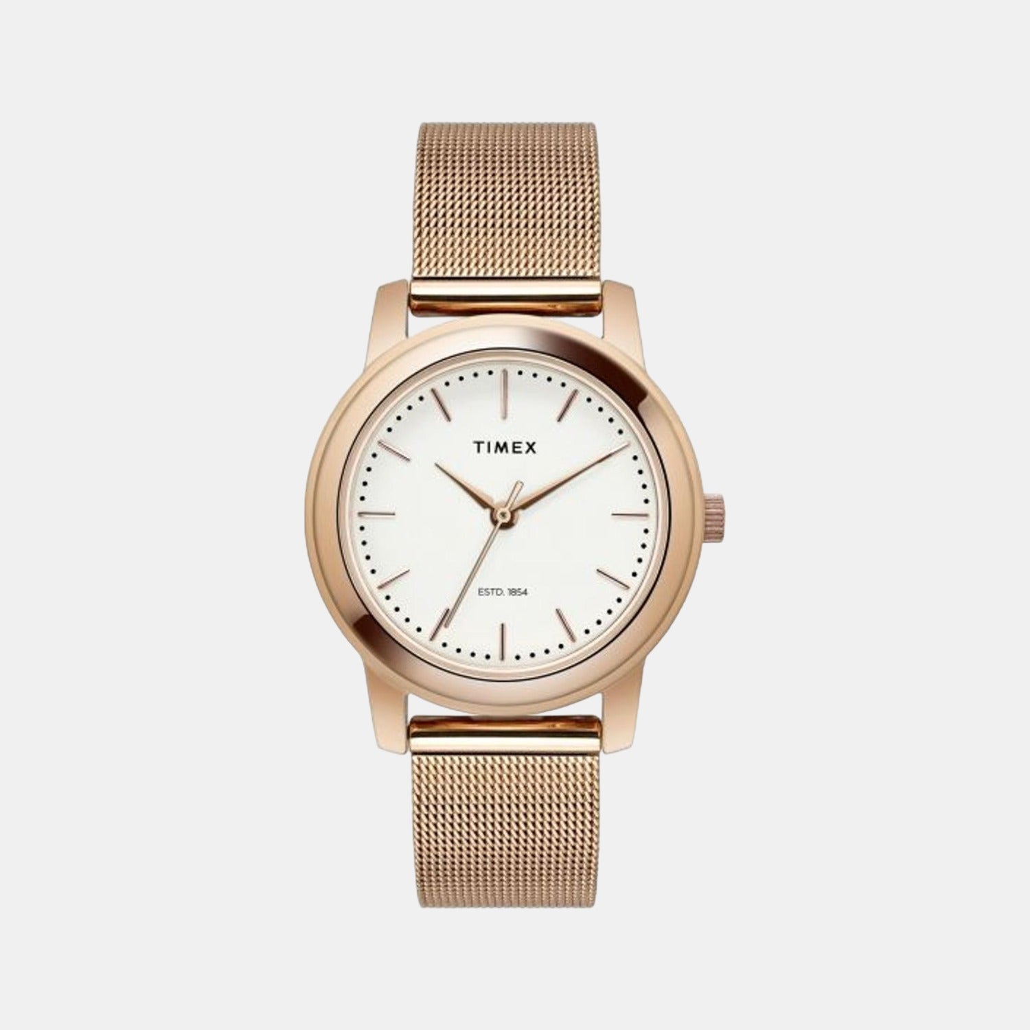 Timex Round Silver Analog watch