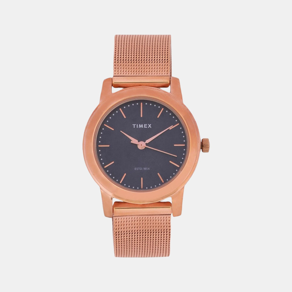 Timex Round Blue Analog watch