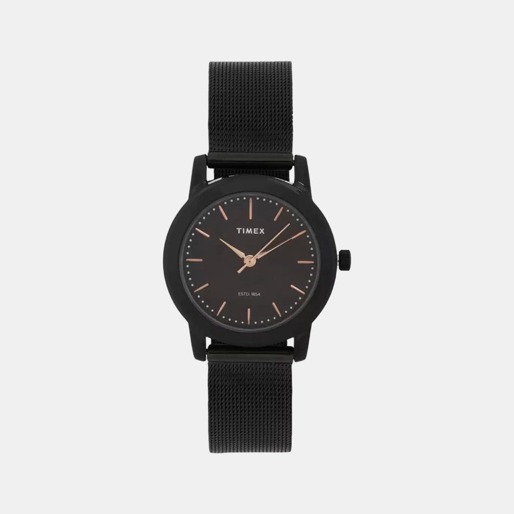 Timex Round Black Analog watch