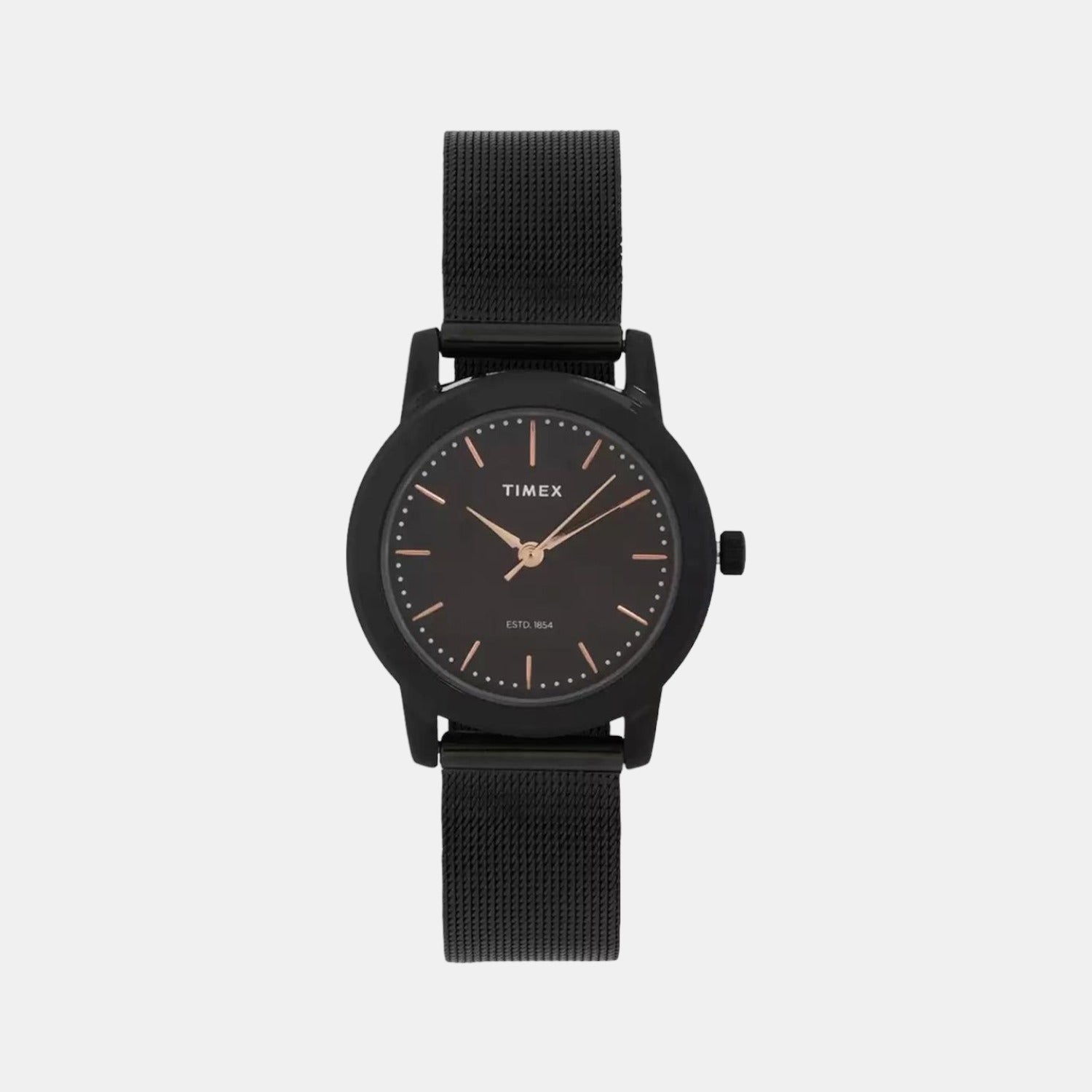 Timex Round Black Analog watch
