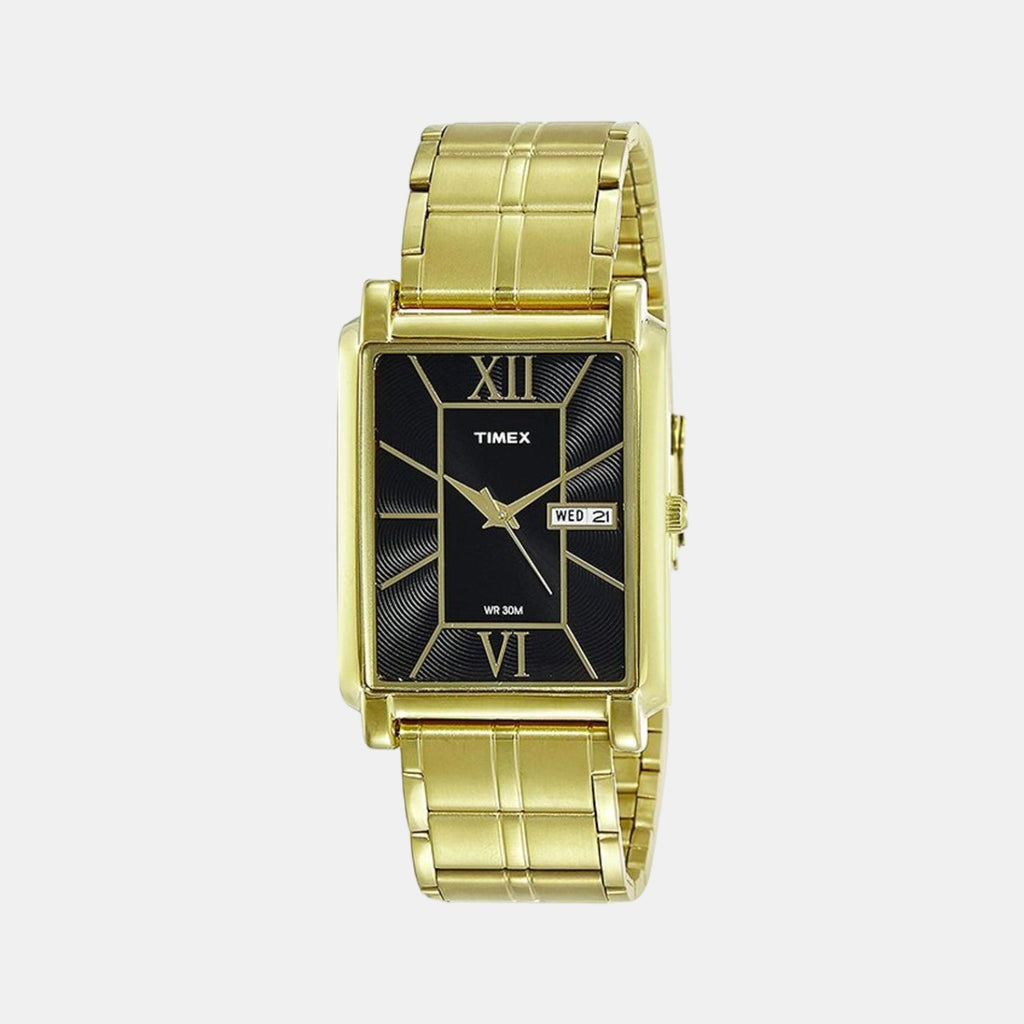 Timex Rectangular Black Analog watch